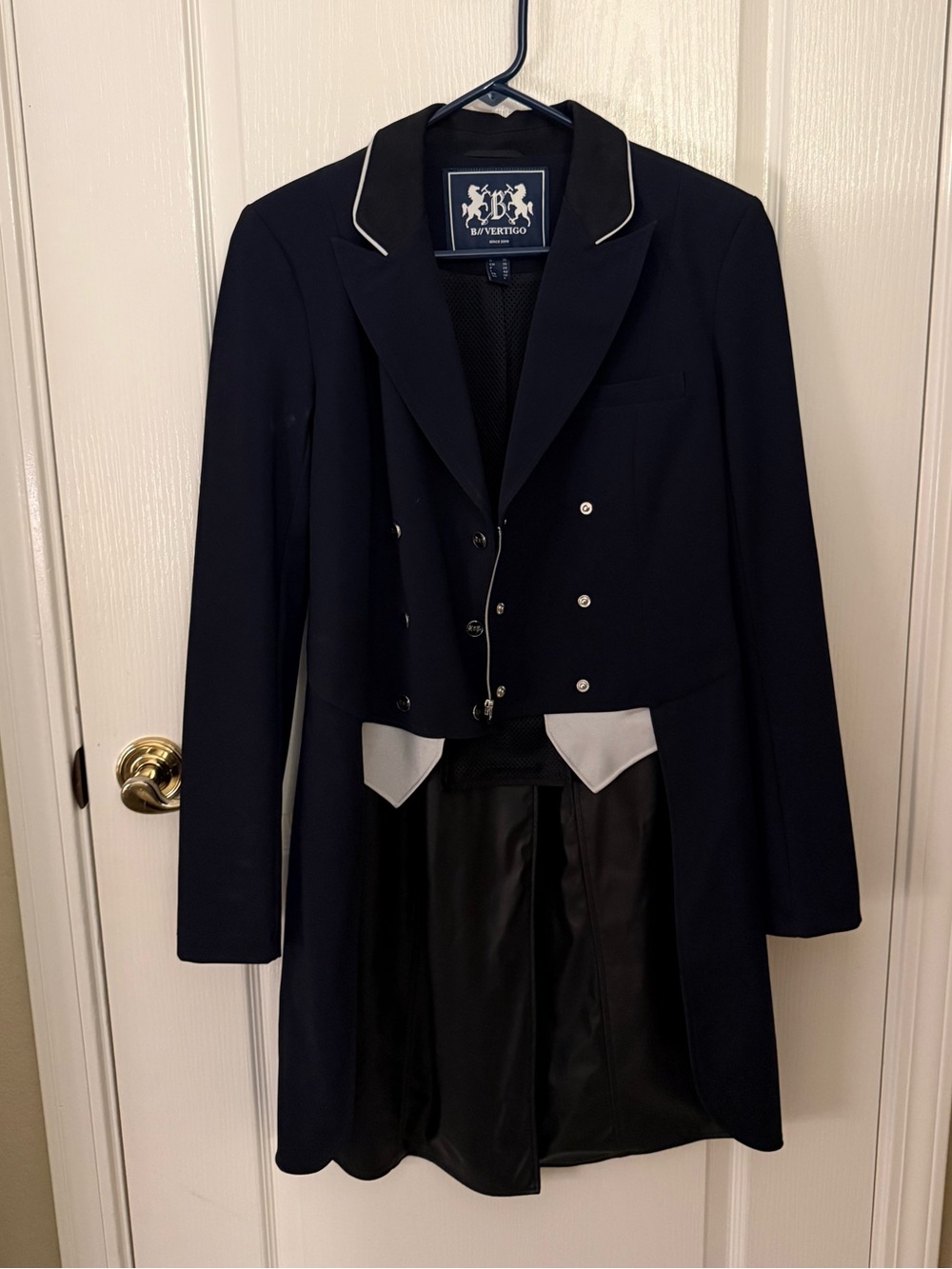 Equestrian Tailcoat Blazer with White Trim by LaVendigo